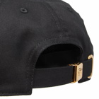 Versace Men's Logo Cap in Black/Gold