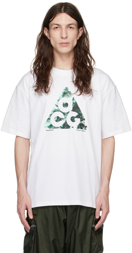 Photo: Nike White ACG T-Shirt