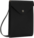 LEMAIRE Black Envelope Strap Pouch