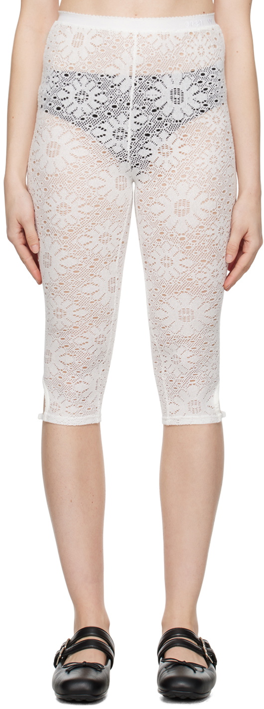 OPEN YY Floral Lace Leggings – Cycle Platform