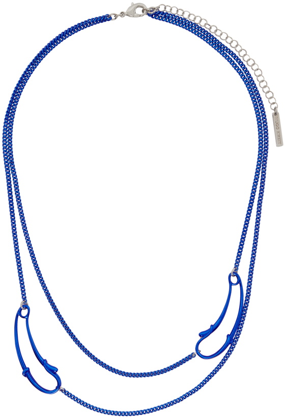 Photo: HUGO KREIT Blue Safety Chain Necklace