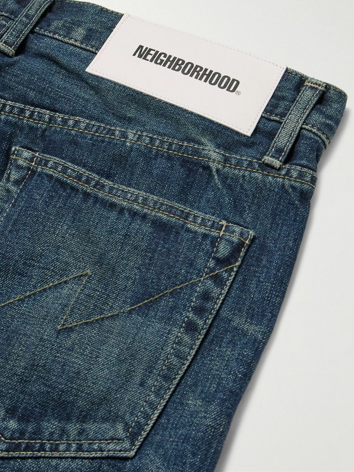 Neighborhood - DP Basic Straight-Leg Selvedge Jeans - Blue 