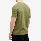 Maison Kitsuné Men's City Coins Comfort T-Shirt in Military Green