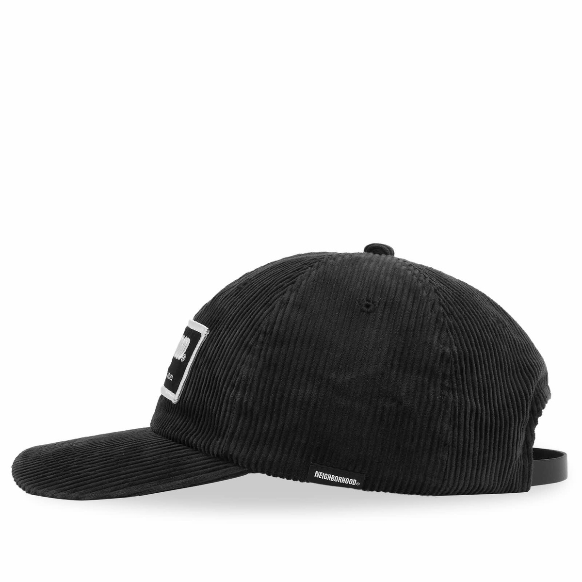 Neighborhood Men's Corduroy Dad Cap in Black Neighborhood