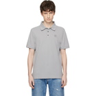 Canada Goose Gray 'Tonal Label' Beckley Polo