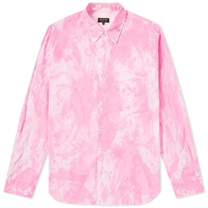 Photo: Comme des Garcons Homme Plus Hand Painted Shirt Pink