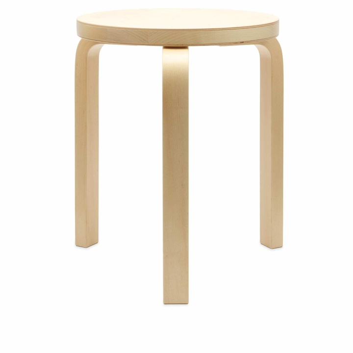 Photo: Artek x Marimekko Stool 60 - Lokki in Solid Birch 