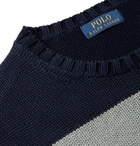 Polo Ralph Lauren - Striped Cotton Sweater - Gray