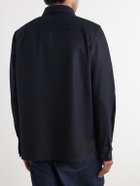 Rag & Bone - Wool-Blend Flannel Overshirt - Black