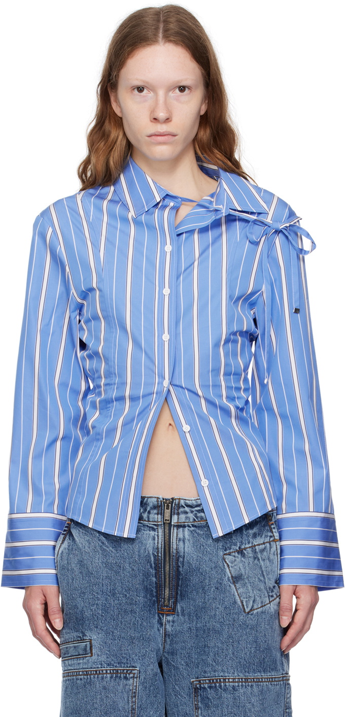 Jacquemus Blue Le Chouchou 'La Chemise Ruban' Shirt Jacquemus