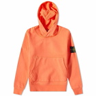 Stone Island Junior Popover Hoody in Coral