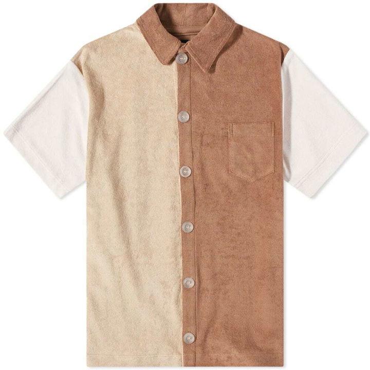 Photo: Howlin by Morrison Men's Howlin' Crystal Clear Shirt in Cocoa