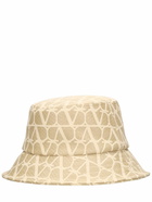 VALENTINO GARAVANI Toile Iconographe Bucket Hat