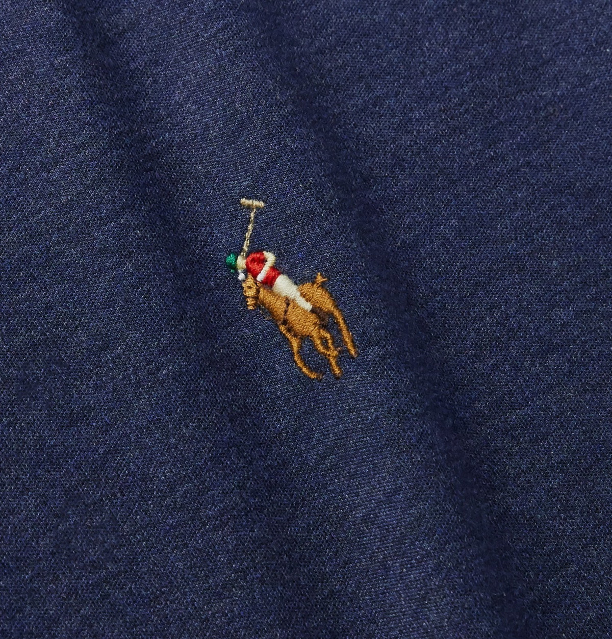 Polo Ralph Lauren - Slim-Fit Mélange Pima Cotton Polo Shirt - Blue 
