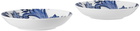 Dolce & Gabbana White & Navy Mediterraneo Soup Bowl Set