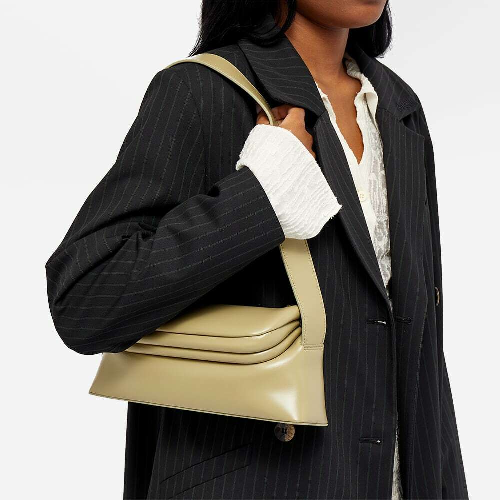 OSOI Women's Folded Brot Bag in Sage Green OSOI