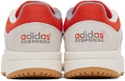 adidas Originals White Torsion Tennis Low Sneakers