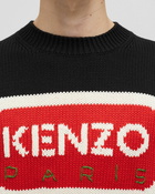 Kenzo Paris Logo Jumper Black - Mens - Pullovers