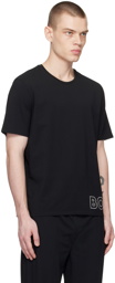 BOSS Black Printed T-Shirt