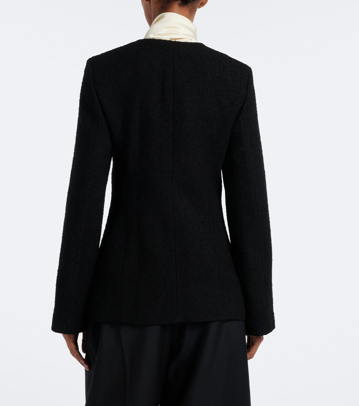 Róhe Knitted wool-blend cardigan
