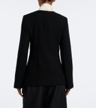 Róhe Knitted wool-blend cardigan
