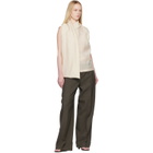 TOTEME Off-White Scarf Blouse