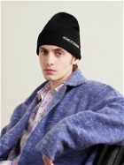 Acne Studios - Logo-Embroidered Wool-Blend Beanie