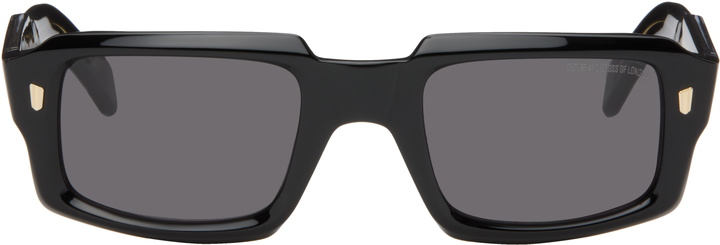 Photo: Cutler and Gross Black 9495 Rectangle Sunglasses