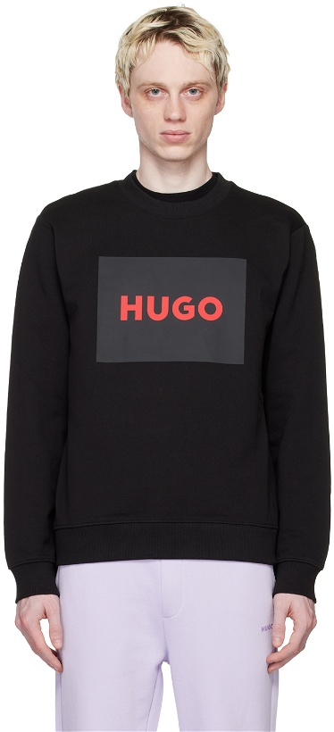 Photo: Hugo Black Print Sweatshirt