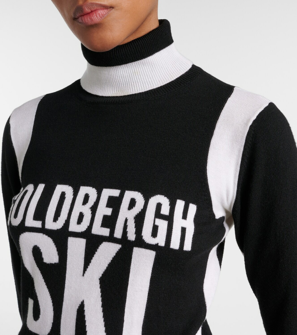 Goldbergh Noemi intarsia turtleneck sweater
