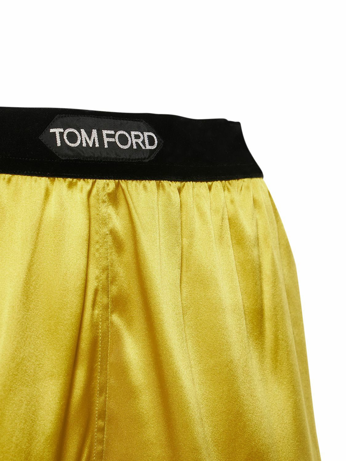 TOM FORD, Silk Satin Shorts, Women, Tailored Shorts
