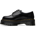 Dr. Martens Black 8053 Quad Smooth Leather Platform Derbys