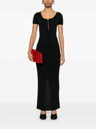 Judy Turner Ribbed-Knit Dress