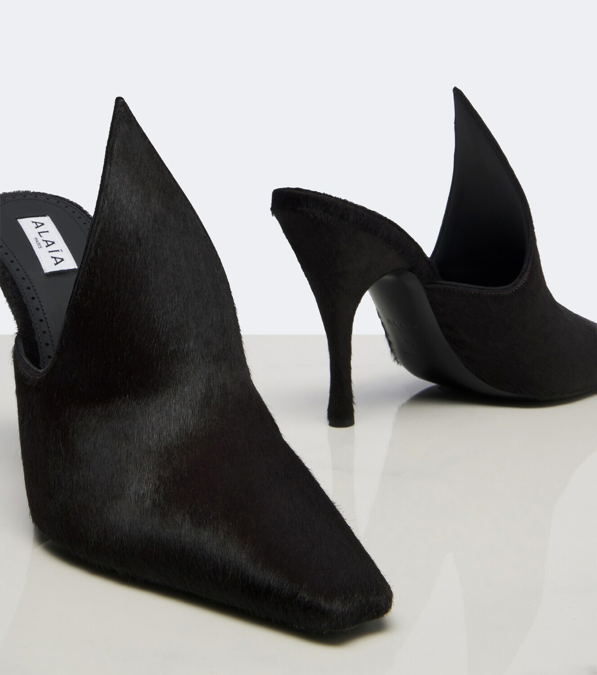 Alaïa Calf hair mules