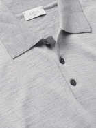 Altea - Dégradé Virgin Wool Polo Shirt - Gray