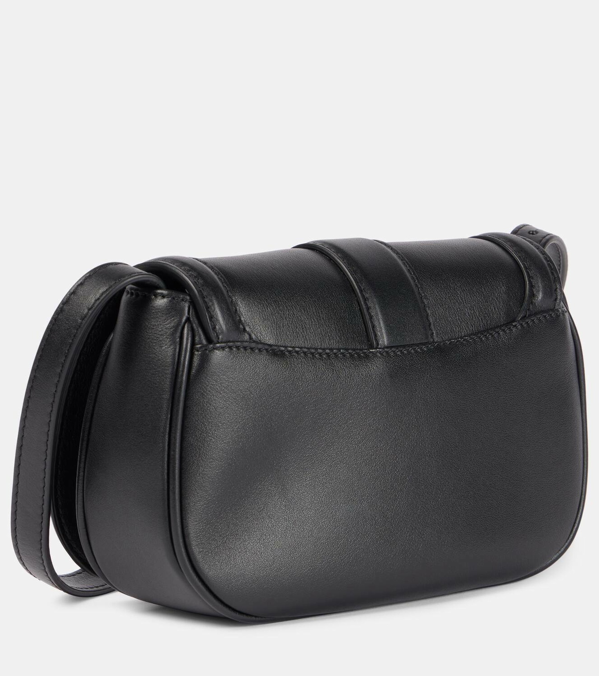 Alexander McQueen T-Bar Mini leather shoulder bag