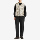 Belstaff Men's Riverbed Camo Ripstop Hithe Gilet in Stone Beige