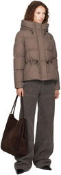 Canada Goose Taupe Montgomery Down Jacket
