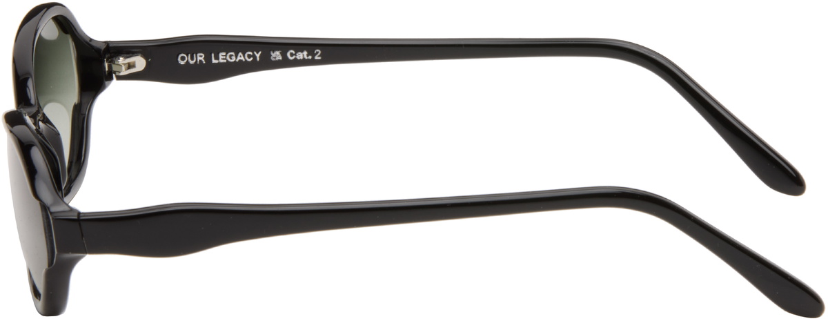 OUR LEGACY Black Drain Sunglasses