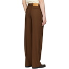 Second/Layer Brown Relaxed Primo Trousers