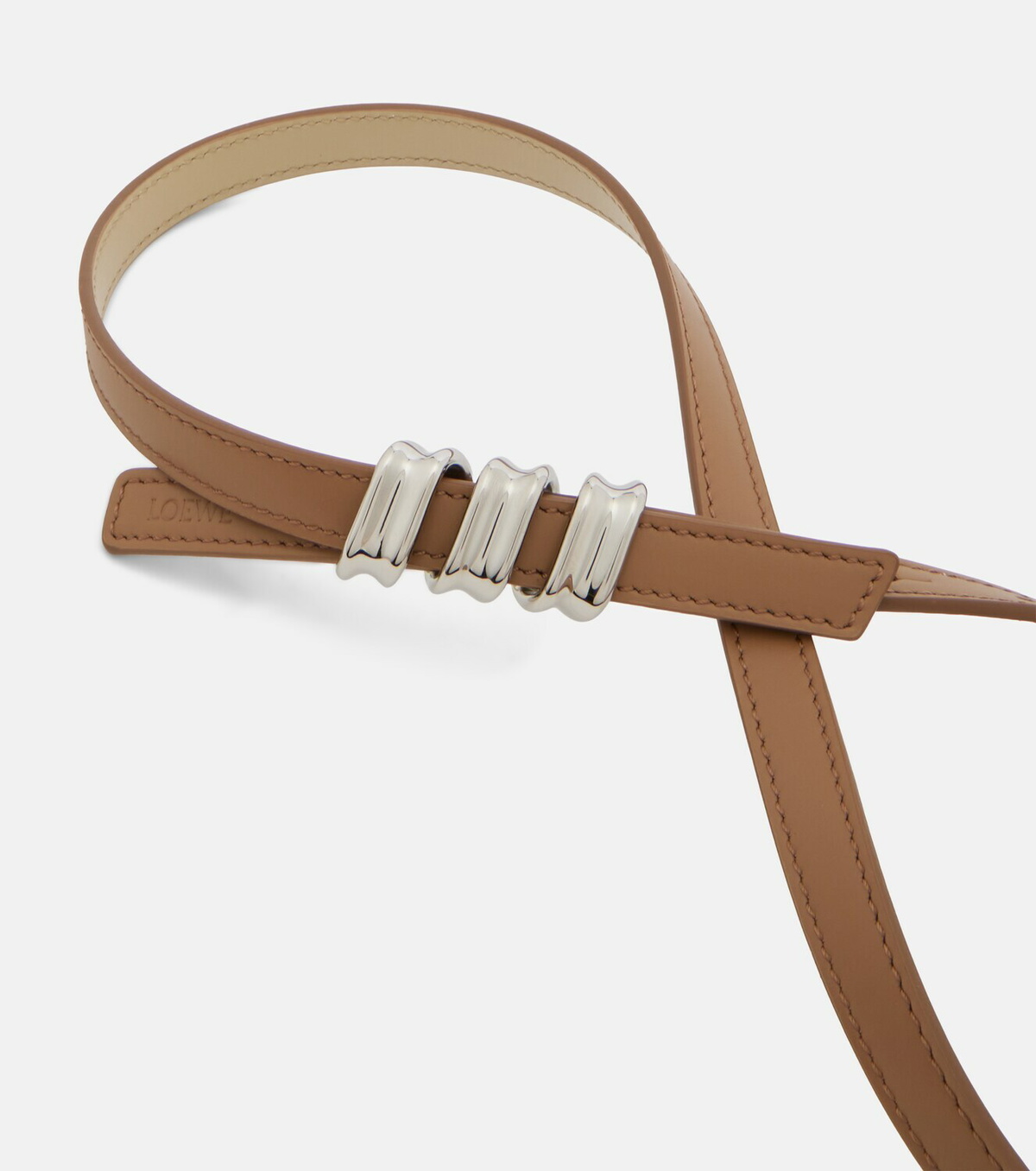 Loewe Coil leather belt