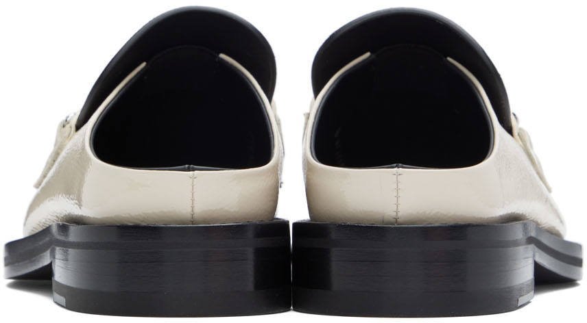 Martine Rose Off-White Square Toe Loafers Martine Rose Martine Rose Off-White Square Toe Loafers Martine Rose