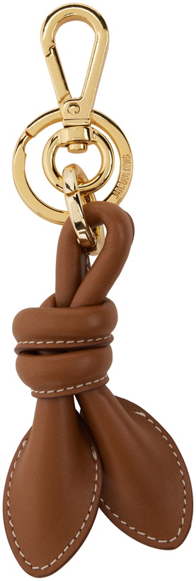 Photo: JACQUEMUS Tan Les Classiques 'Le Porte Cles Tournis' Keychain
