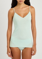 Hanro Seamless Cotton top Light Blue