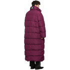 Balenciaga Pink Down Oversized Puffer Coat