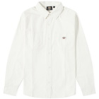 Dickies Men's Duck Canvas Overshirt in Stone Washed Cloud