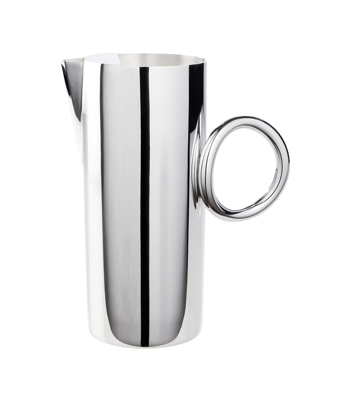Photo: Christofle Vertigo silver-plated pitcher by Andrée Putman