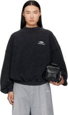 Balenciaga Black Inside Out Sweatshirt