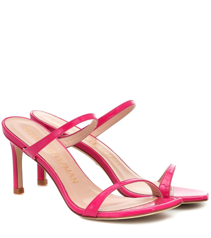 Photo: Stuart Weitzman - Aleena 75 leather sandals