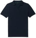 Incotex - Slim-Fit Cotton-Jersey Polo Shirt - Blue
